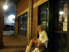 Bus station flashing