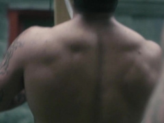 Kit Cohen and Ryan Bones in a military fuck