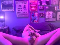 Big cock masturbate, solo male cumshot, young