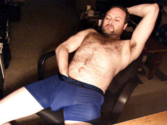 Wooly, gay solo male, gay dadbod