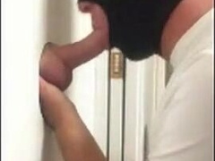 Glory Hole Blowjob Action