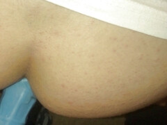 I show you my sissy ass anal dildo