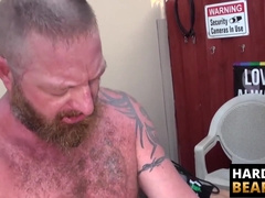 HardcoreBears.com - Hairy bears Alejandro Avila and Dalton Hawg fuck intensely