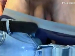 Horny butt muncher Zack Randall caresses his thick manhood