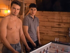 Group fucking with lots of cum coating at the end