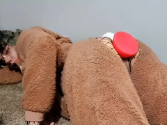 Reindeer Wooly Femboy Takes Lots Of Nodes