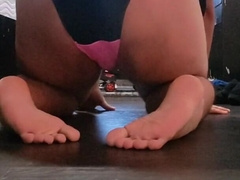 Massive bum sissy solo