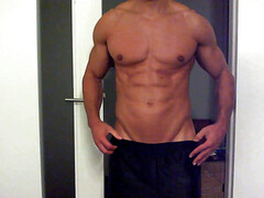 Muscle, suspended, muscular