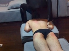 Riding, gay trampling, gay boots