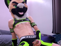 using my plaything and shooting a ample geyser