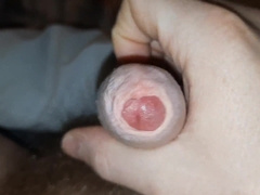 Stroking My Uncircumcised Spunk-Pump!