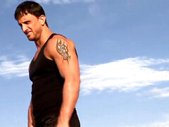 Gay anal sex, muscle masturbate, muscle couple