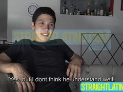 Twink buddies Remo and Santi swallows each other cocks until cumshot