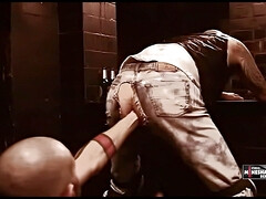 Hard play in the cellar of a Berlin club