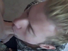 Twink Friend Blows Me, Takes My Cum in His Mouth7777