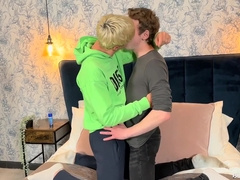 James Lewis And Mitch Schif In Blond Naughty Twink Craves For Some Huge Cock Riding