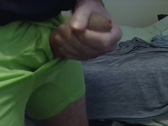 Wanking My Un Cut Rod While Standing !!! XD