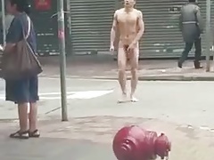 chinese naked in street (33'')