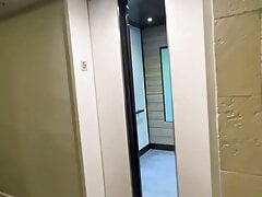 Ryan Geraghty Nude in Hotel Hallways and Elevator