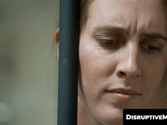 DisruptiveMovie.com - Muscled Lucca Mazzi breeds wild twink Jesse Stone's ass raw outdoors