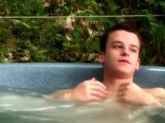 Incredible male pornstars Mark Sawyer and Jake Harvey in fabulous blowjob, big dick homo porn clip