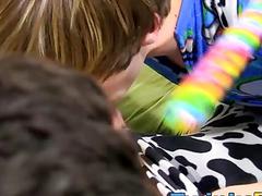 These boys are so sweet and dirty at the same time