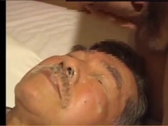 mustache asian older man 9