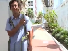 Big cock gay sex movies and small body big dick twink We met up with