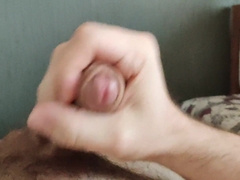 Draining his Man Sausage while Mummy does not Witness.