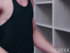 Delicious Parker Payne pushed me onto the bed and pricks my ass with his cock