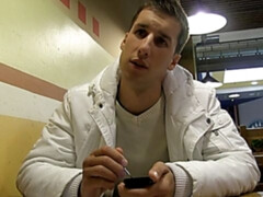 Shopping mall seduction and quick hard anal