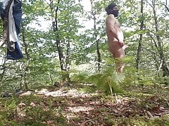 Cum in the forest