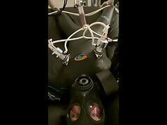 SeriousKit Surge Milker Machine, Wetsuit, Rubber Gas Mask