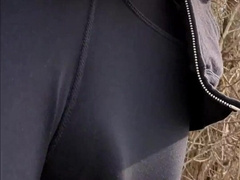 Public Erection dickprint in the park