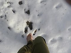Walking Barefoot In The Snow