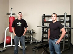 Gym buddies Danny & Ford enjoying hardcore anal fucking