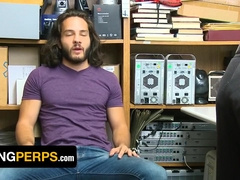 Hairy Thief Lets Officer Pound His Asshole To Get Out Of Trouble With Dante Drackis