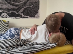 Jiggly riming and blow-job with jism