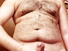 Jerking off my cock! Cum shot and nipple play!