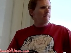 Brian junior and John go bareback after blowing each other