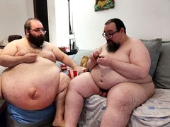 This time it was a tasty KFC snack with handsome gay model Pstbllybcn