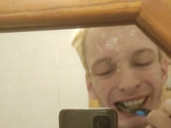 Urinating on my Toothbrush and Brushing Teeth with my Pee