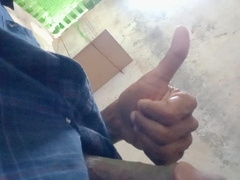 Indian hetero dude peeing in shower