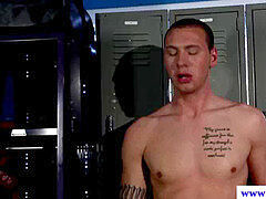 super-hot jock getting his pecker gargled in high def