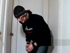 Emo twink fellow Carl Alexander loves to wank it off