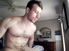 Muscle Hunk jerk off ( no cum )