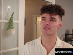 Nice Twunk Cleans Red-hot Plumbers Manhood - Carter Forest Aaron Elias - NextDoorStudios