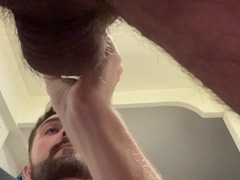 Steaming heterosexual pals slurp their spears