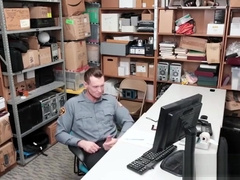 Straight perp detained and ass fucked by gay LP Officer