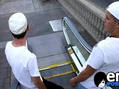 Young punk Kayden Daniels phat pipe boning after oral